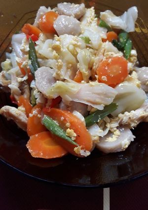 Foto resep Capcay baso sederhana