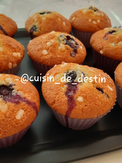 Foto resep Muffin blueberry