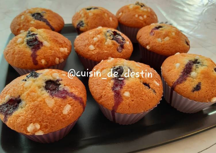 Muffin blueberry