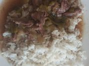 Una foto de bistec de costilla