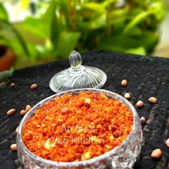 A picture of Kolapuri Shangdhana chutney.