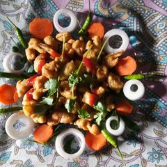 A picture of Mix veg fritters.