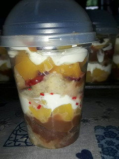 Una foto de Postre en vaso