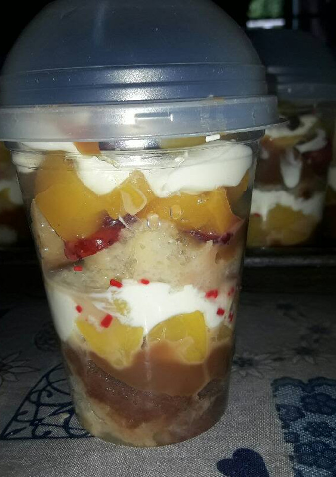 Una foto de Postre en vaso