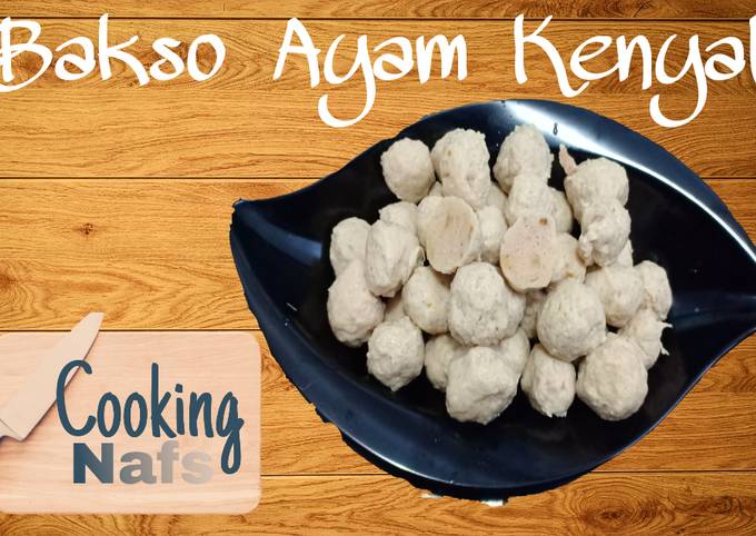 Resep Bakso Ayam Kenyal Oleh Cooking Nafs Cookpad