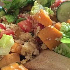 A picture of Couscous salad.