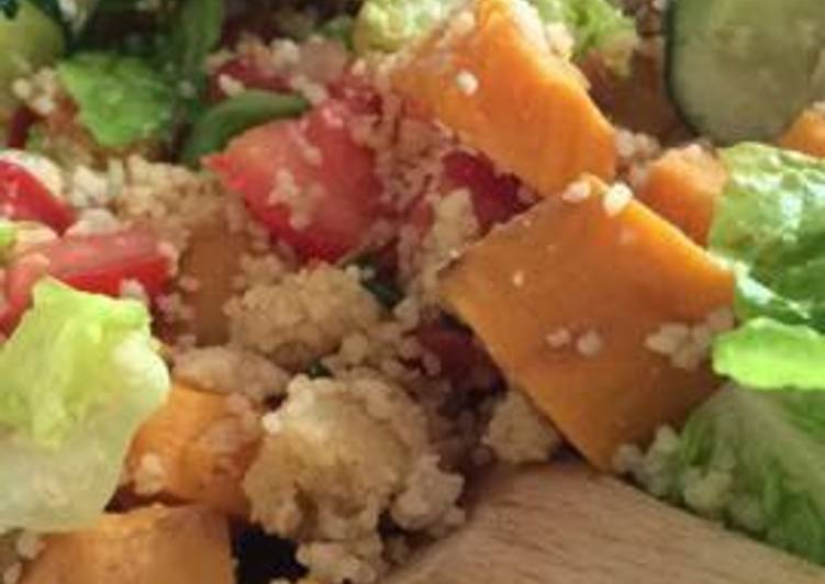 How to Make Super Quick Homemade Couscous salad