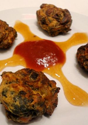 A picture of Spinach Pakora.