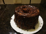 Torta de zanahoria con chocolate