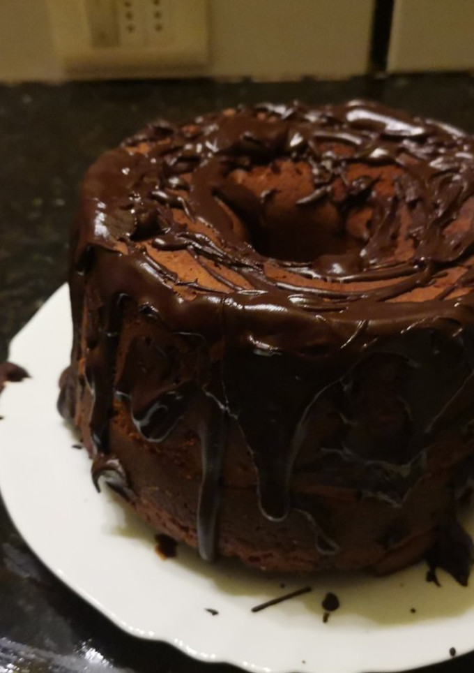 Una foto de Torta de zanahoria con chocolate