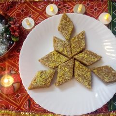 A picture of Chana Barfi.