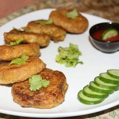 Shami kabab A picture of Shami kabab.