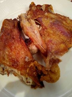 Una foto de Cordero lechal al horno