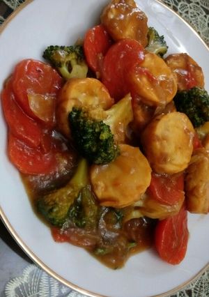Foto resep Tofu Brokoli Saus Tiram