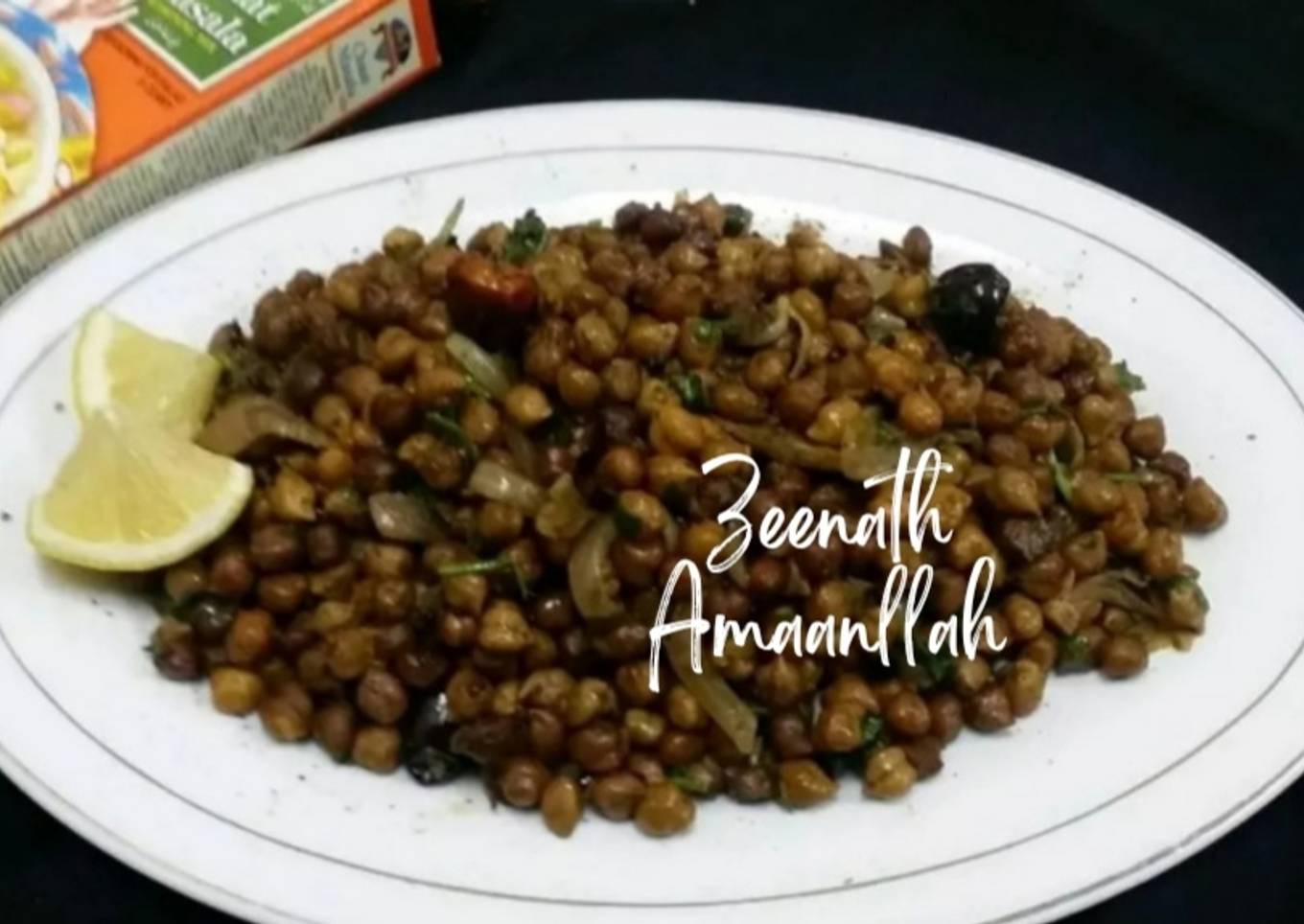 Buttery Stir Fried Chana