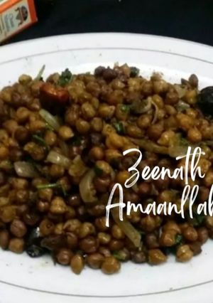 A picture of Buttery Stir Fried Chana.