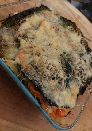 Une photo de "Lasagnes" tout légumes