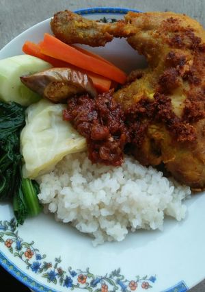 Foto resep Ayam goreng telur