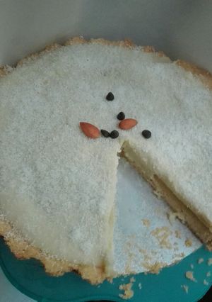 Una foto de Tarta de coco y leche condensada 😍