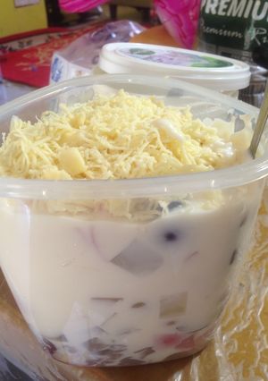 Foto resep Salad buah terr enak