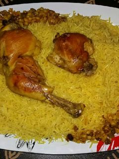 عکسی از دستور مچبوس مرغ کویتی