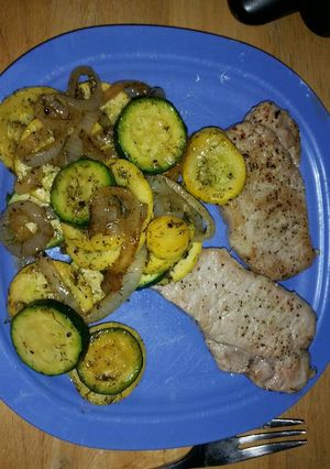 A picture of Sauteed Dill Summer Squash.