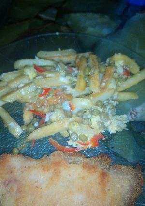 Una foto de Revuelto rico rico 😋