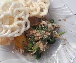 Resep Baru Pecel sayur (bayam+touge) Enak Bergizi Resep Baru Pecel sayur (bayam+touge) Enak Bergizi