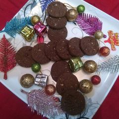 A picture of Dark Chocolate and Nuts Cookies.