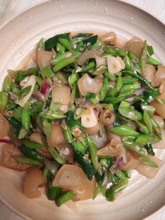 Foto resep Tumis Kikil Buncis Cabe Ijo