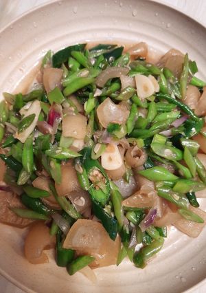 Foto resep Tumis Kikil Buncis Cabe Ijo