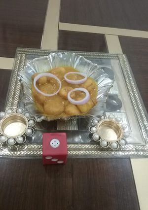 A picture of Daal mangodi.