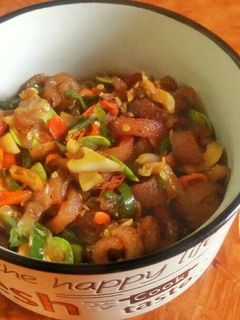 Foto resep Oseng Kikil Pete Cabai Ijo