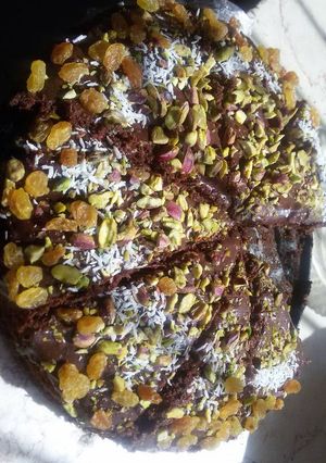 صورة لوصفة كيكة الشوكلاته