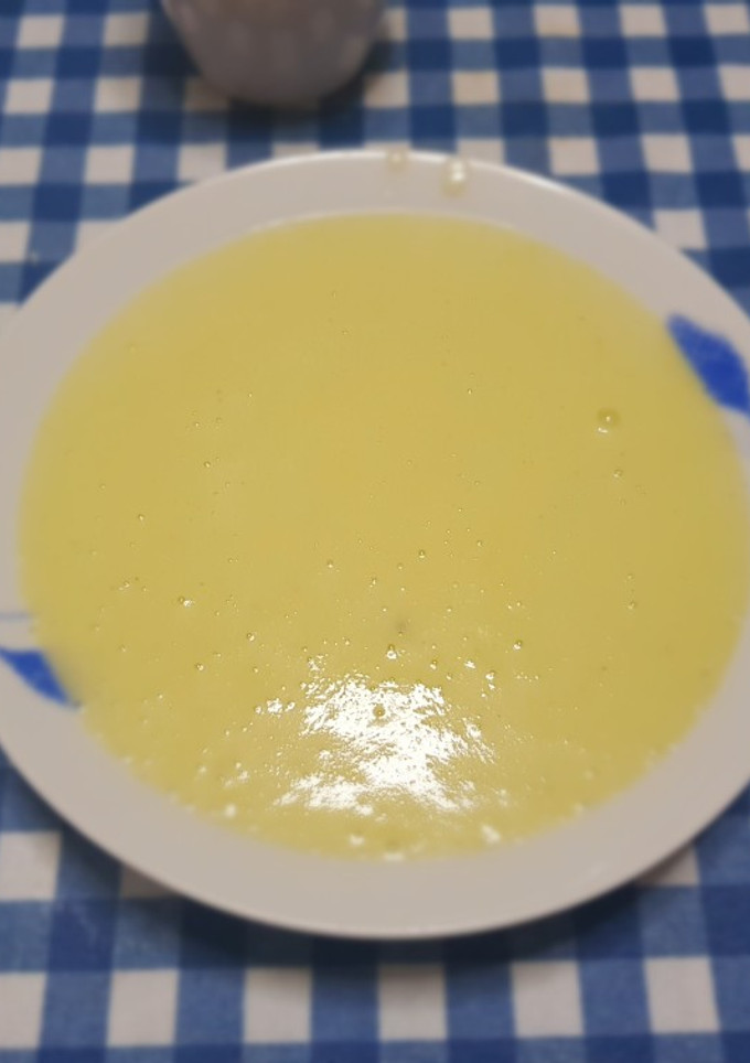 Una foto de Crema de calabacín