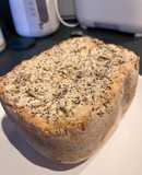 Pan de semillas y pipas en panificadora