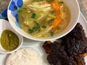 Gambar daging iga sapi kecap pedas