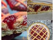 Una foto de pastafrola con maizena sin tacc