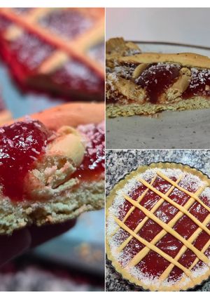 Una foto de Pasta Frola de membrillo sin gluten y sin manteca