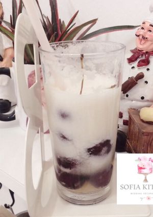 صورة لوصفة عصير الشمام بالموز 🍸🎈