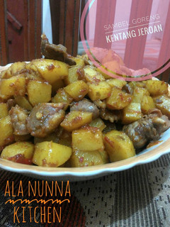 Foto resep Sambel goreng kentang jeroan
