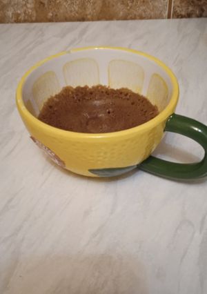 O poză a rețetei Mug cake.