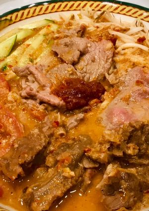 Hình của món Hủ Tiếu Sa Tế (Triều Châu).