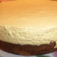 Una foto de Cheesecake de mango