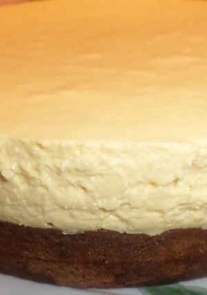 Una foto de Cheesecake de mango
