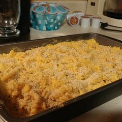 A picture of Vegan Mac and Cheese.