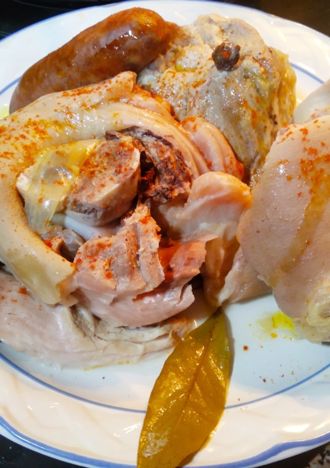 Una foto de Olla de carne con verduras
