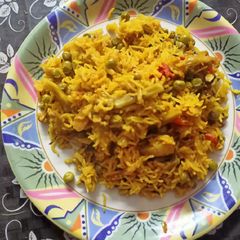 A picture of Vegetables Pulao.