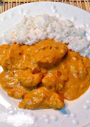 Una foto de Pollo tikka masala