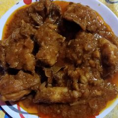 A picture of Chicken curry.